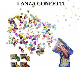 Lanza confeti pistola