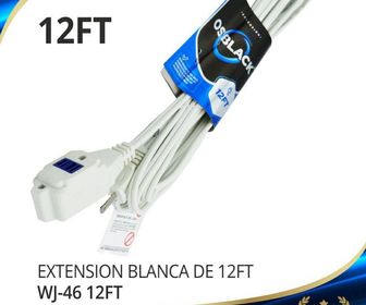 Extensión Blanca de 12FT