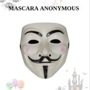 MASCARA ANONYMOUS BLANCA RF-HW-041