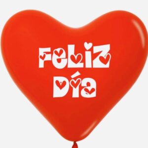 BOMBA CORAZON FELIZ DÍA X 12