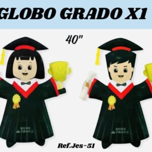 GLOBO GRADO 40 PULGADAS X 1