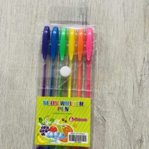 LAPICERO NEON X 6 PCS RF-PT17021