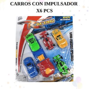 CARRO CON IMPULSADOR X 6 RF-DF-500