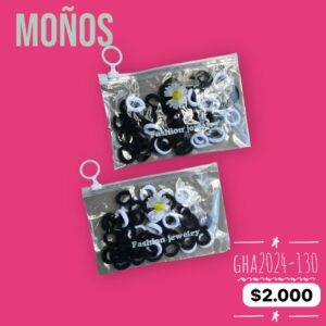 MINI MOÑAS BLANCO Y NEGRO GHA2024-130