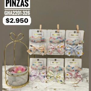 SET PINZA Y MOÑO GHA2201-326