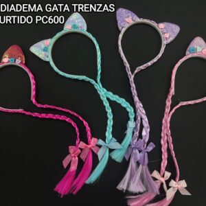 IF3021 DIADEMA GATA TRENZAS