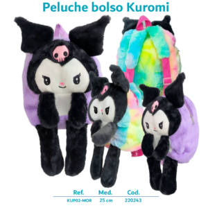 BOLSO MORRAL DE PERSONAJE KUROMI