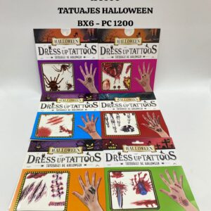 IF3990 TATUAJES HALLOWEEN