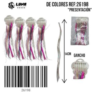 MECHON DE COLORES X 12 REF 26198