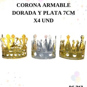 CORONA ARMABLE X 4 UND REF DF-717