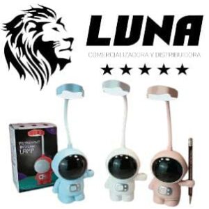 LAMPARA DE MESA RECARGABLE ASTRONAUTA RF:333-1