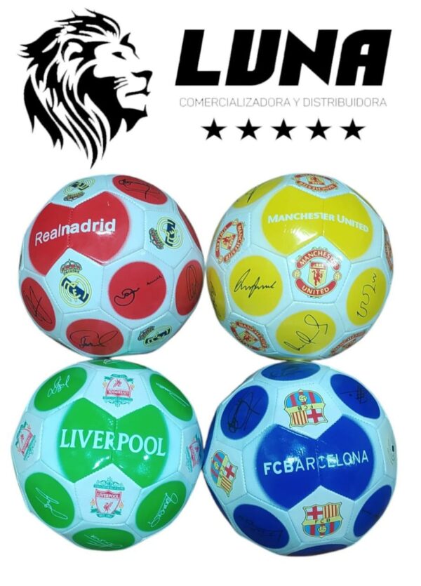 BALON DE FUTBOL #5 EQUIPOS