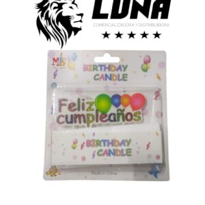 VELA FELIZ CUMPLEAÑOS RF:PL-3188