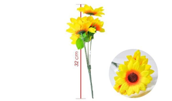 ADORNO GIRASOL X5 RF:PT15766