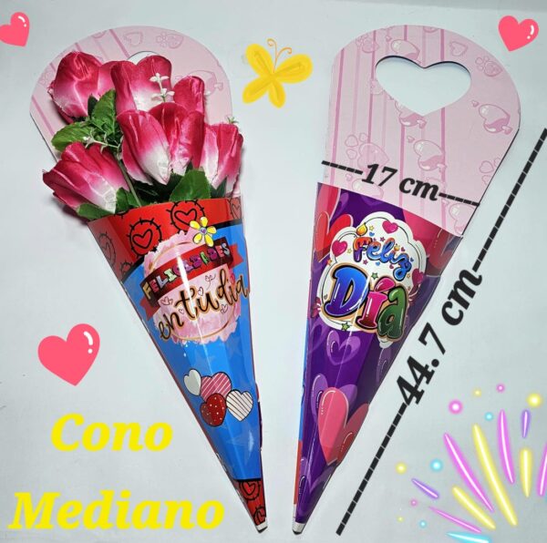 CONO MEDIANO SURTIDO X12