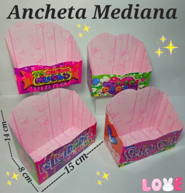 ANCHETA MEDIANA SURTIDA X12