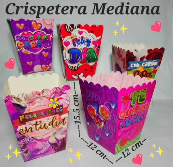 CRISPETERA MEDIANA SURTIDA X12