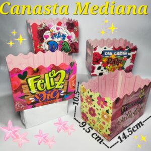 CANASTA MEDIANA SURTIDA X12