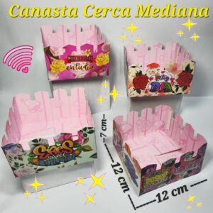 CANASTA CERCA MEDIANA SURTIDA X12