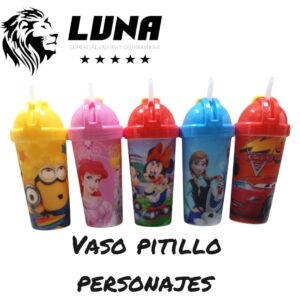 VASO PITILLO PERSONAJES RF:DS6833