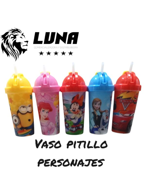 VASO PITILLO PERSONAJES RF:DS6833