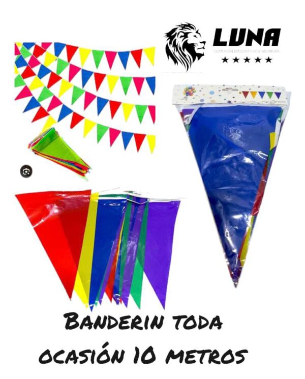 BANDERIN TODA OCASIÓN 10 METROS RF:DW63382