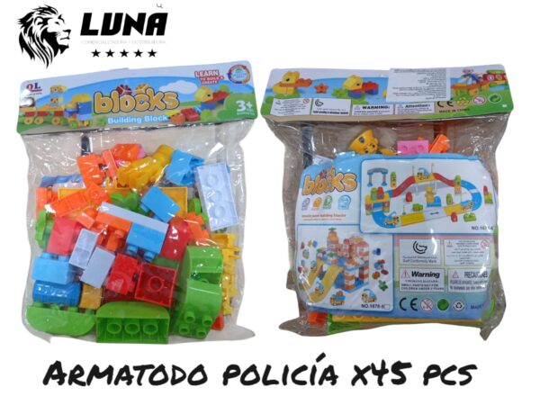 ARMATODO POLICIA X45 PCS RF:1678-10