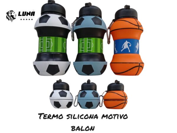 TERMO EN SILICONA MOTIVO BALON RF:GD5681-GD5683