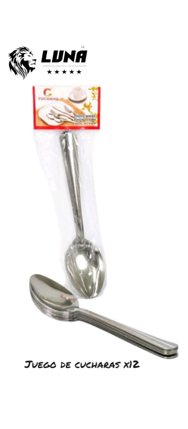 JUEGO DE CUCHARAS X12 RF:GD4197