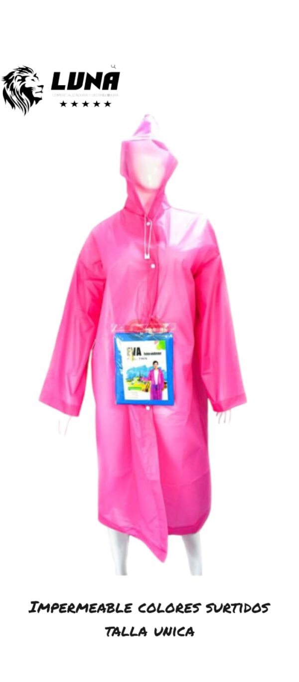 IMPERMEABLE COLORES SURTIDOS RF:GD2206