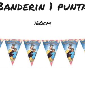 BANDERIN 1 PUNTA (VIRGEN DEL CARMEN)