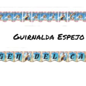 GUIRNALDA ESPEJO (VIRGEN DEL CARMEN)