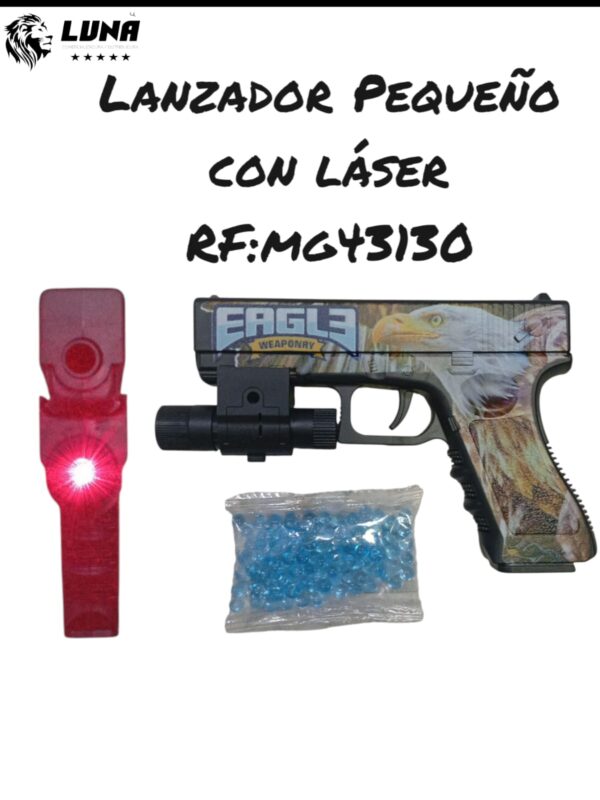 LANZADOR SENCILLO CON LASER MD:18.5CM X 8.5CM RF:MG43130