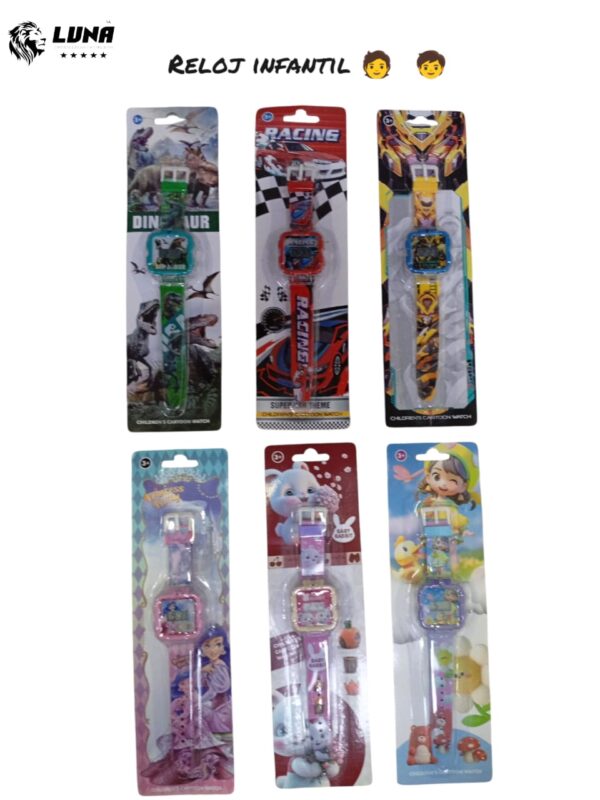 RELOJ INFANTIL SURTIDO RF:PTP1163