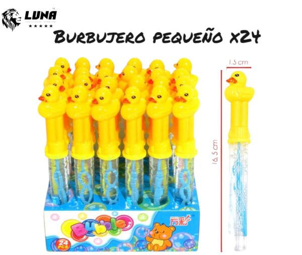 BURBUJERO PQEUEÑO X24 MD:17CM  RF:MG50101
