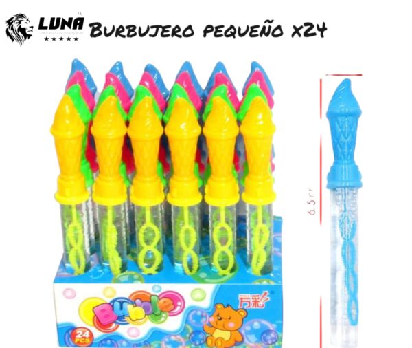 BURBUJERO PQEUEÑO X24 MD:17CM  RF:MG50101 - Imagen 3