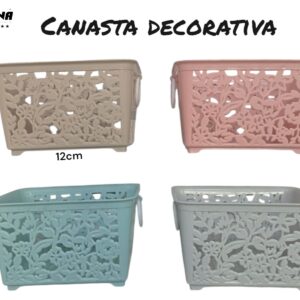 CANASTA DECORATIVA RF:9CM X 12CM