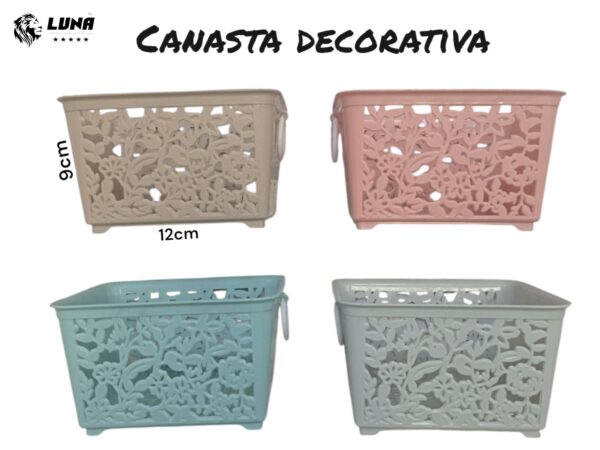 CANASTA DECORATIVA RF:9CM X 12CM