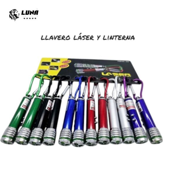 LLAVERO LINTERNA LASER RF:CH20198